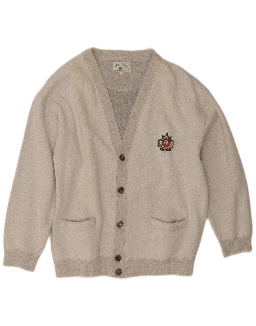 North Western Herre Cardigan Sweater XL Grå
