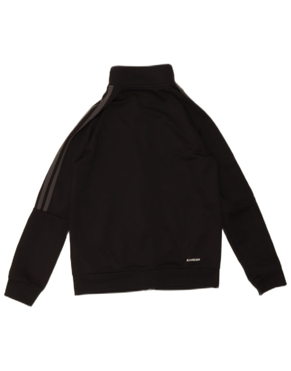 Adidas Boys Aeroready Tracksuit Topjakke 9-10 år Sort Sports