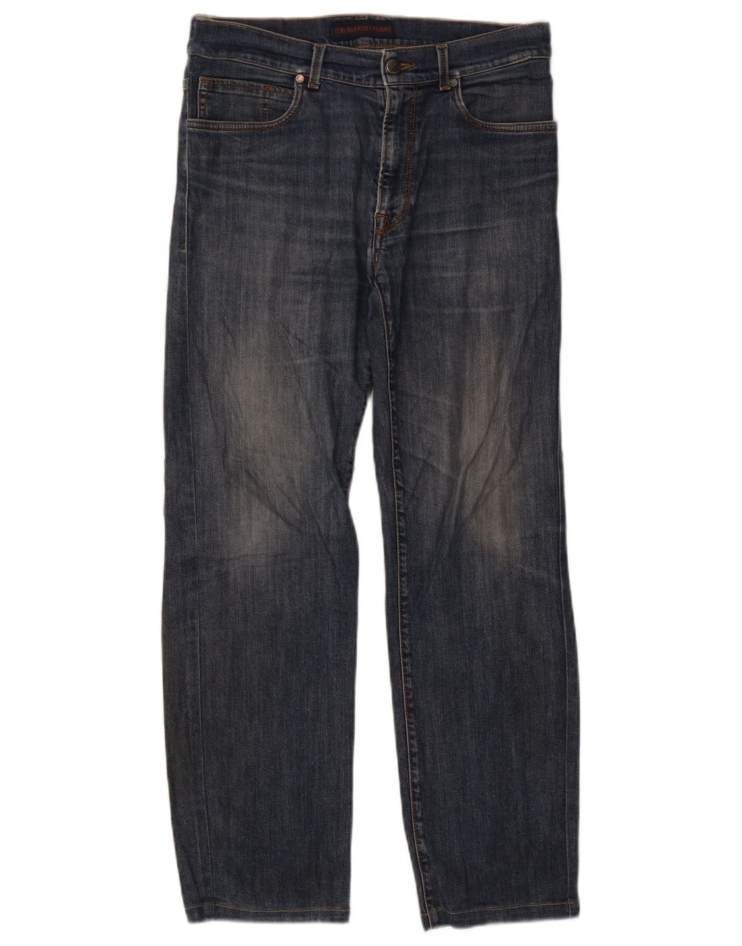 Trussardi Straight Jeans til mænd W32 L28 Blå