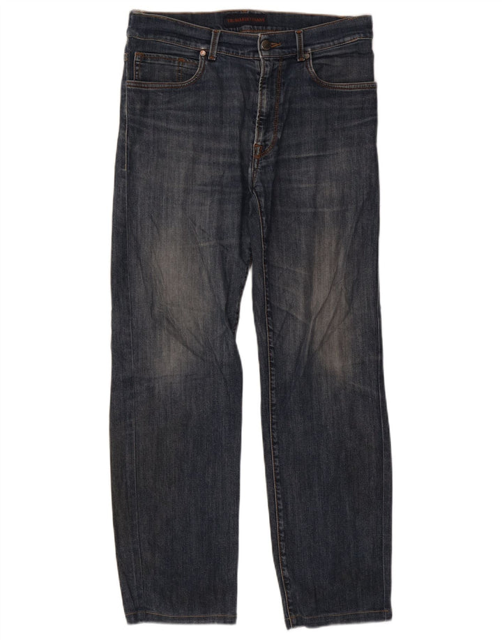 Trussardi Straight Jeans til mænd W32 L28 Blå