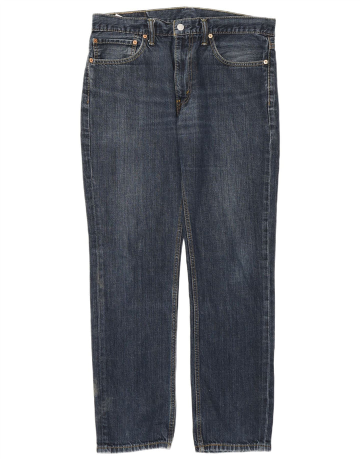 Levi's Herre 511 Slim Jeans W34 L32 Blå Bomuld