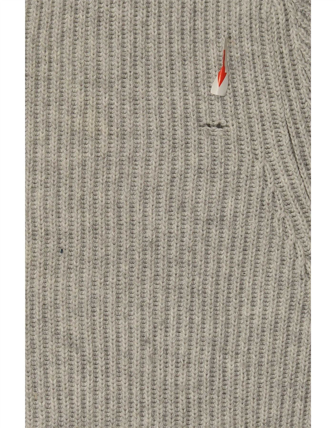 Zara Herre Crew Neck Jumper Sweater Medium Grå Polyester