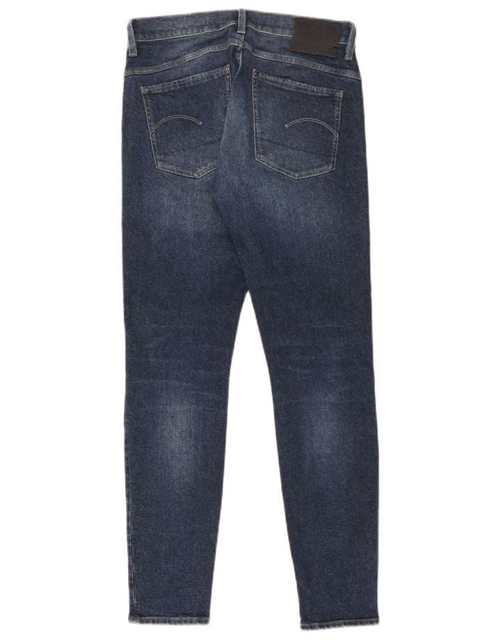G-Star Dame Distressed Slim Jeans W28 L30 Blå Bomuld