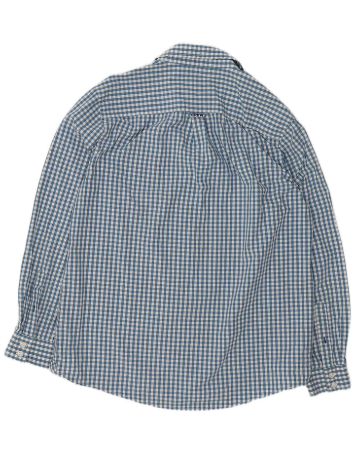 Crew Clothing Herre Classic Fit Shirt XL Blue Gingham Cotton