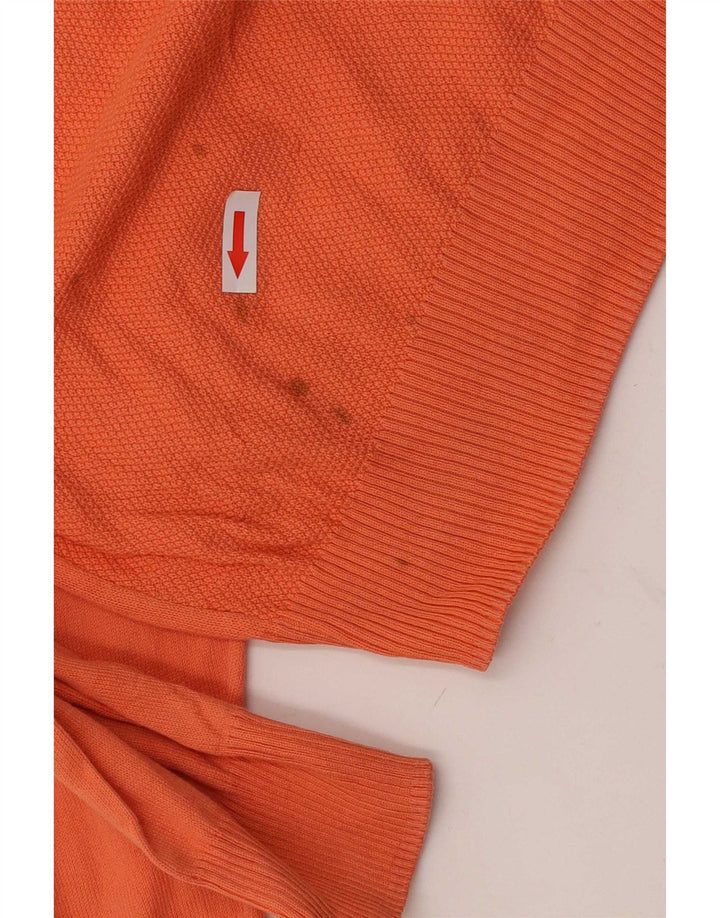 Zara Herre Boat Neck Jumper Sweater Medium Pink Bomuld