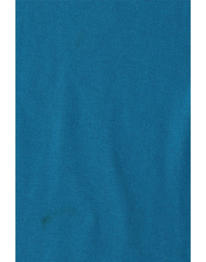 Cos Herre Loose Fit T-Shirt Top Lille Blå Bomuld