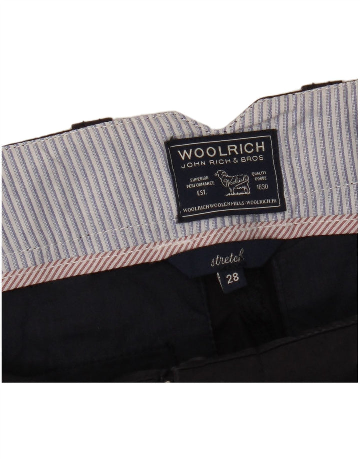 Woolrich Dame Mini-nederdel W28 Medium Navy Blue