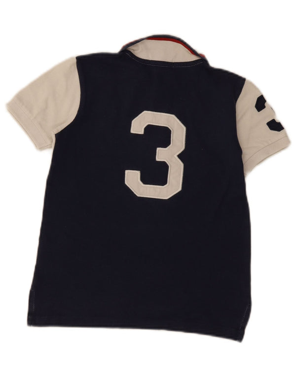 Polo Ralph Lauren drenge kortærmet skjorte 5-6 år Hvid Colourblock