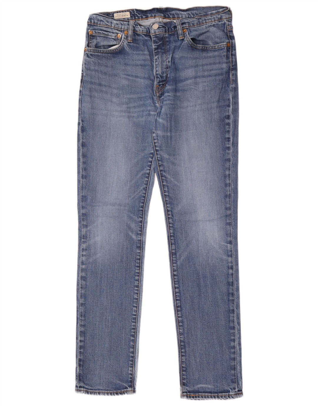 Levi's Herre 511 Slim Jeans W33 L34 Blå Bomuld