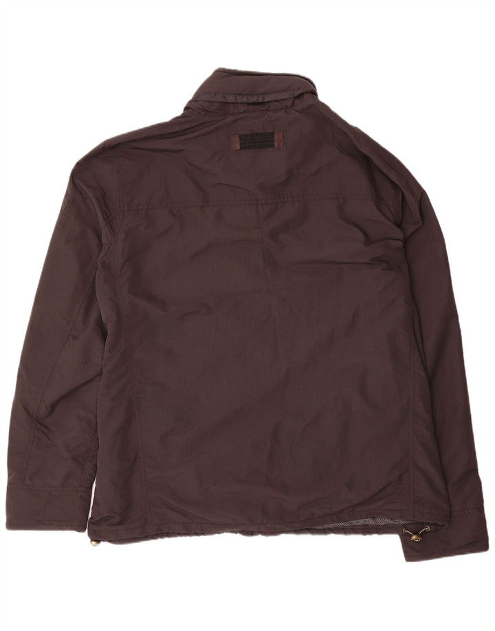 Fat Face Herre Utility Jacket UK 42 XL Sort Nylon