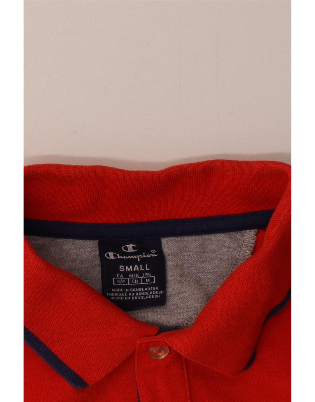 Champion Herre Polo Shirt Lille Rød