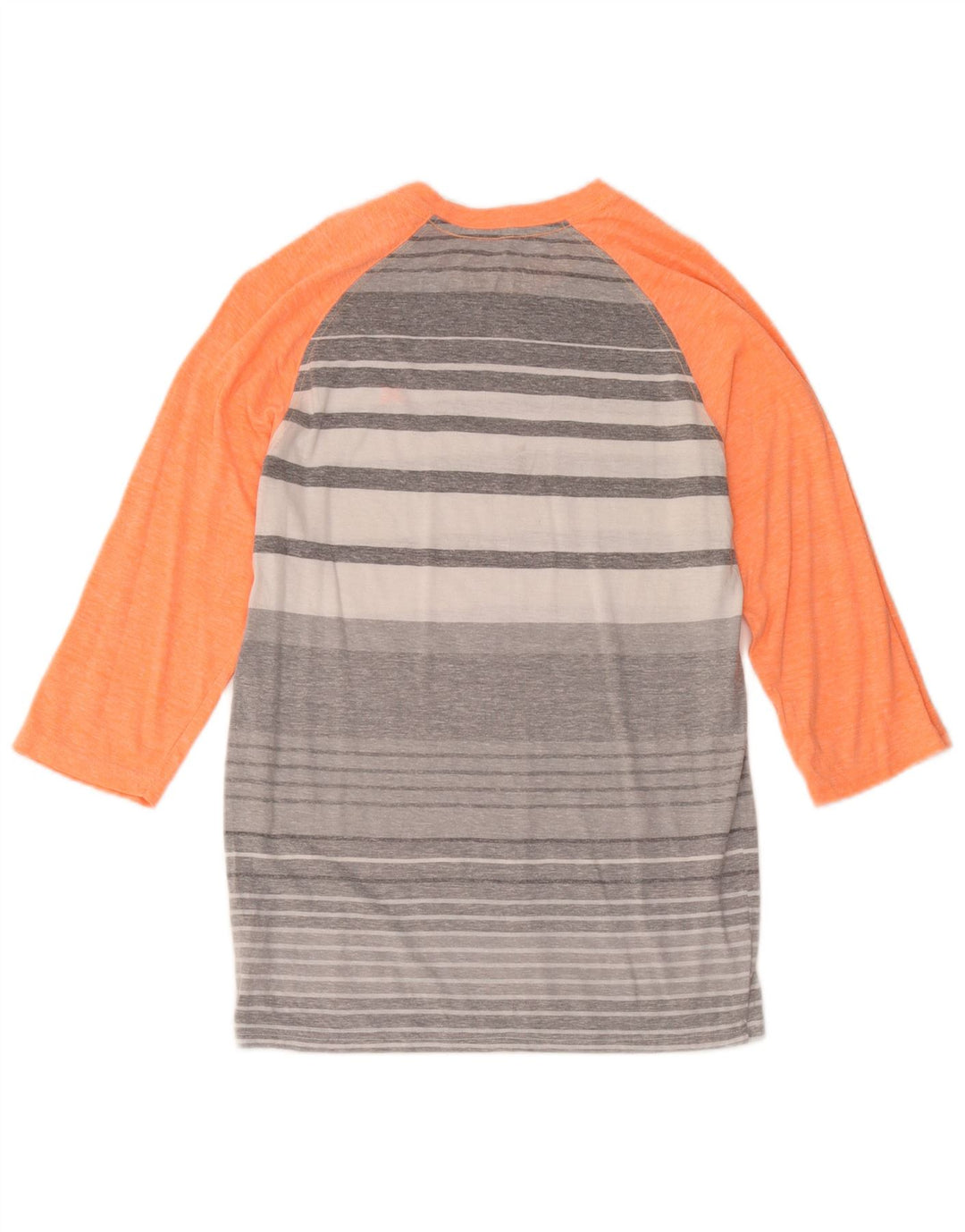 Hurley Dame Premium Fit Top 3/4 ærme UK 10 Lille grå stribet polyester