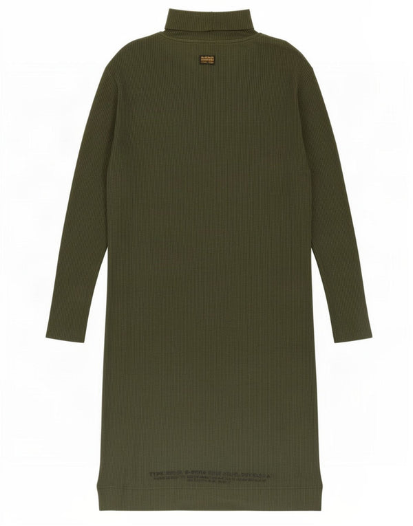 G-Star Dame Jumper Dress UK 14 Medium Khaki