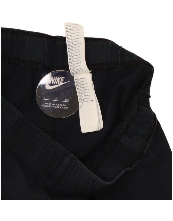Nike Dame Grafiske Leggings UK 10 Small Black Bomuld