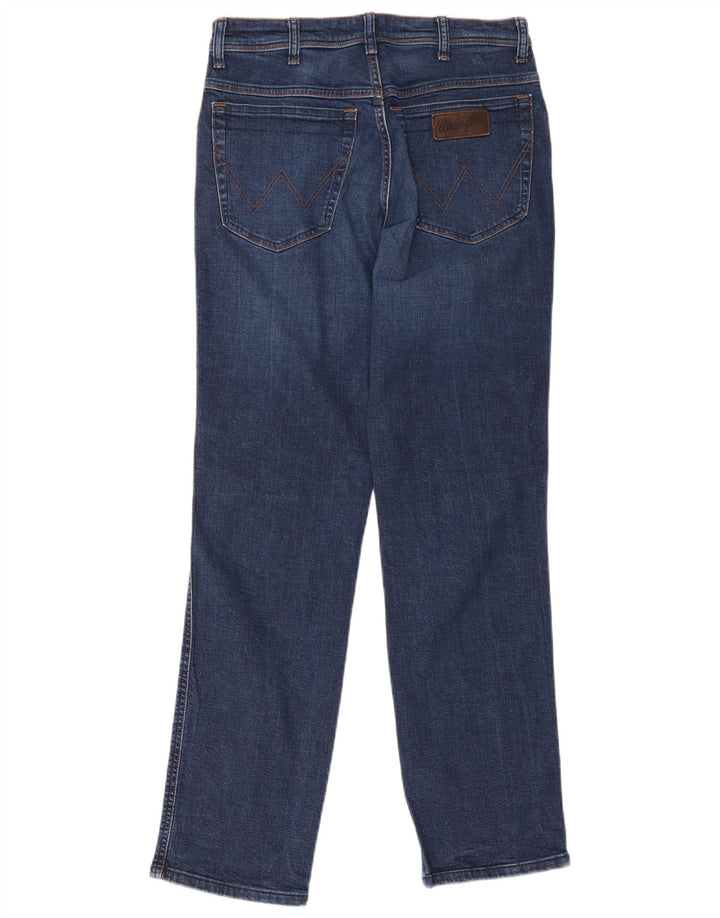 Wrangler Herre Texas Straight Jeans W32 L34 Blå