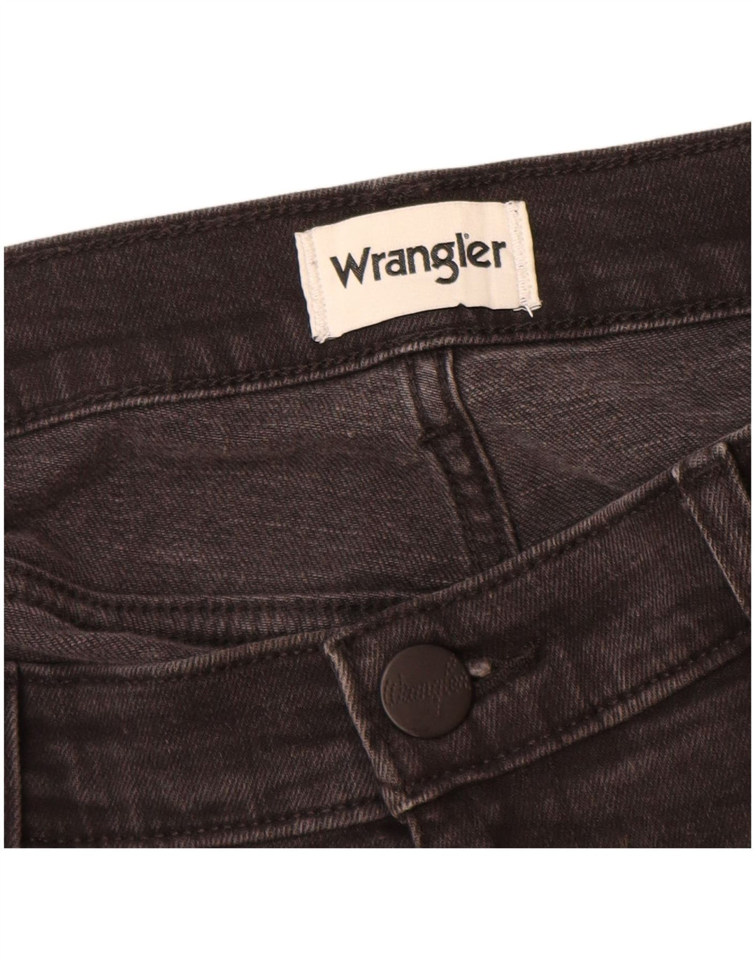 WRANGLER Herre Larston Slim Jeans W34 L30 Grå Bomuld