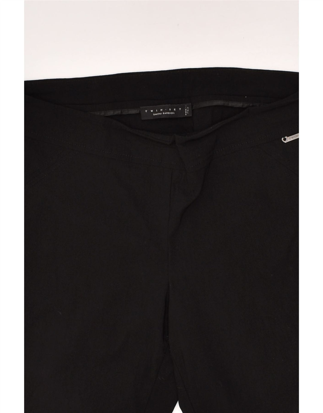 TWIN-SET Womens Skinny Chino Trousers W34 L29 Black | Vintage Twin-Set | Thrift | Second-Hand Twin-Set | Used Clothing | Messina Hembry 