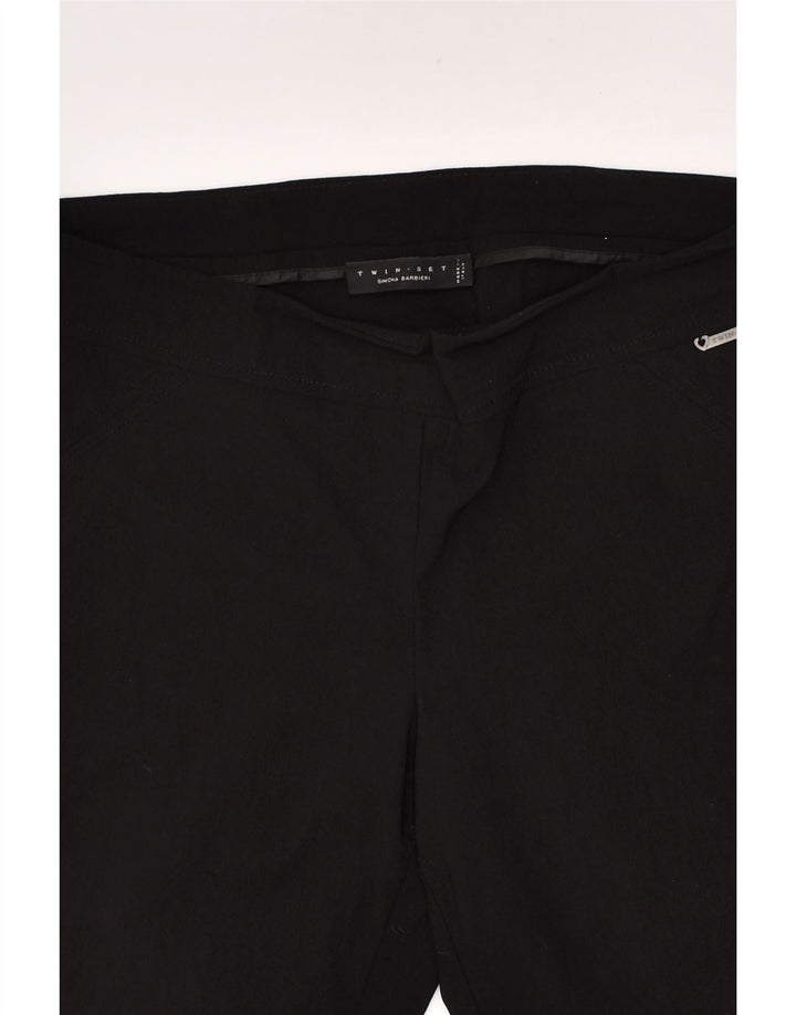 TWIN-SET Womens Skinny Chino Trousers W34 L29 Black | Vintage Twin-Set | Thrift | Second-Hand Twin-Set | Used Clothing | Messina Hembry 