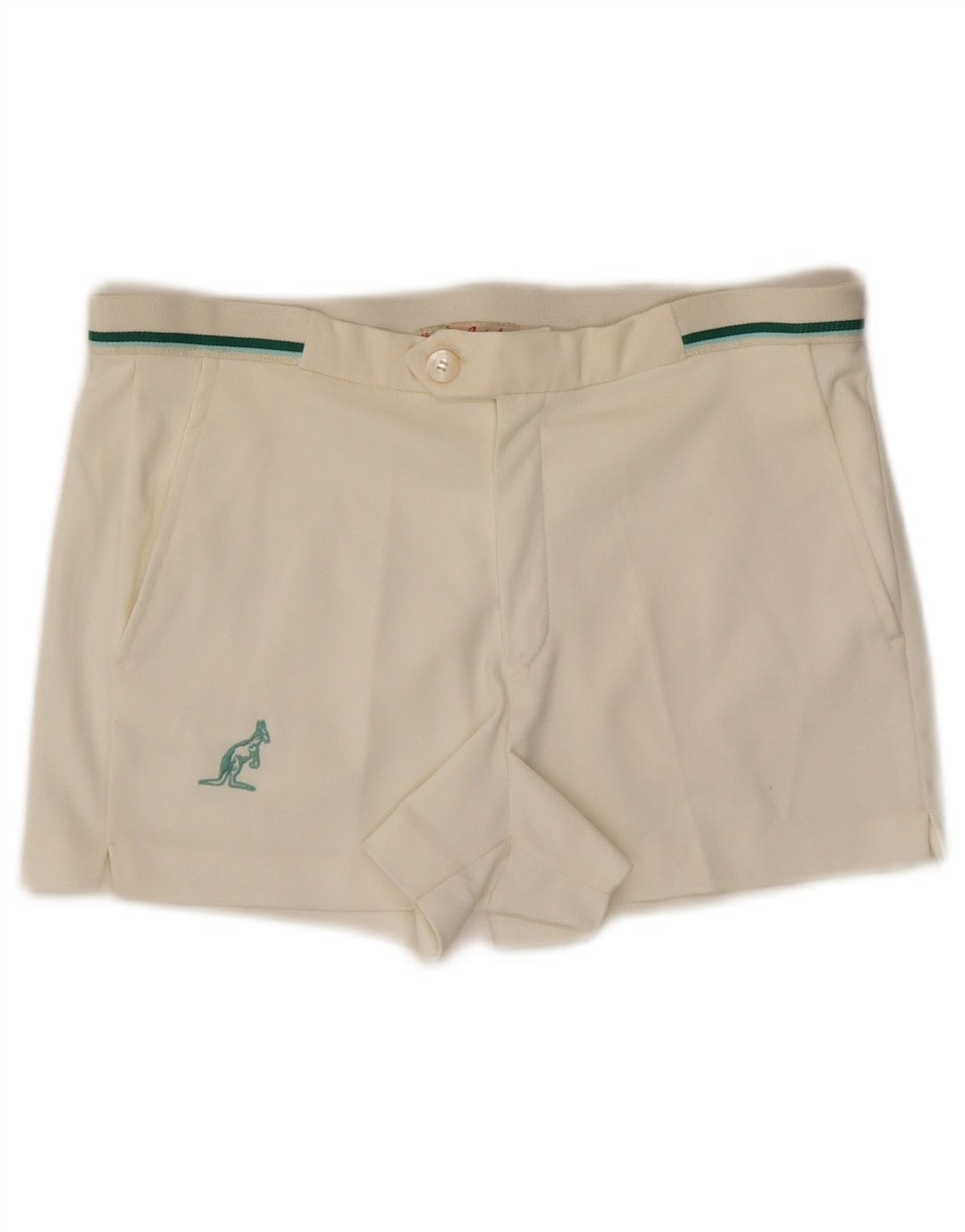 AUSTRALIAN L'ALPINA Dameshorts IT 46 Large W33 Off White Syntetisk