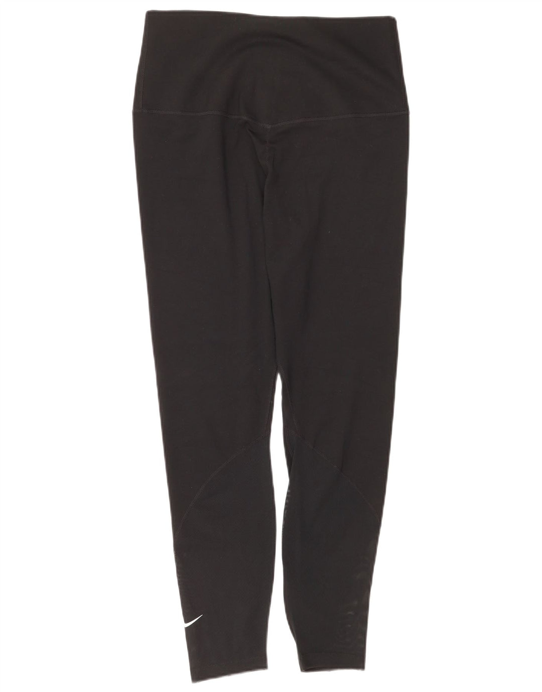Nike Dame Dri Fit Leggings UK 14 Large Black Polyester