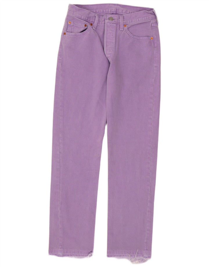 Levi's Dame 501 Straight Jeans W28 L29 Lilla