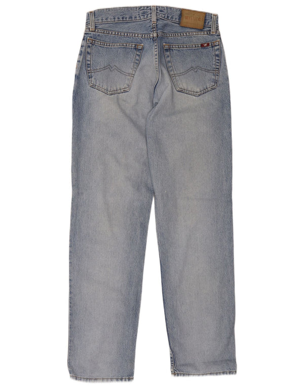 Mustang Herre Oregon Straight Jeans W31 L32 Blå Bomuld