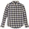 American Eagle Herre Classic Fit skjorte XS Navy Blue Gingham Cotton