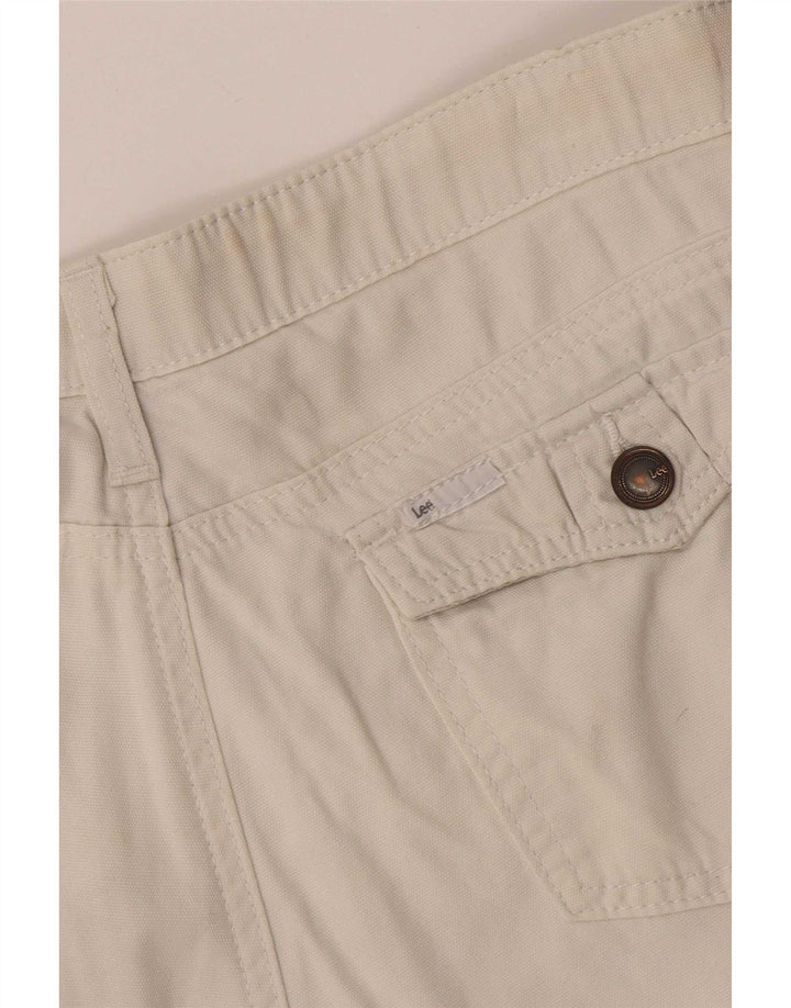 Lee Casual Shorts til kvinder W36 XL Hvid