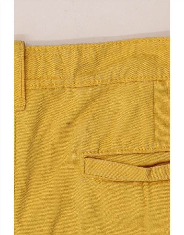 SUPERDRY Chino Shorts til mænd Medium W32 Gul Bomuld