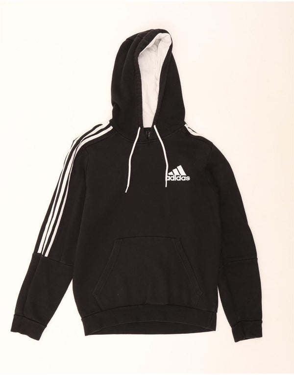 Adidas Herre hættetrøje Jumper Medium Sort Bomuld