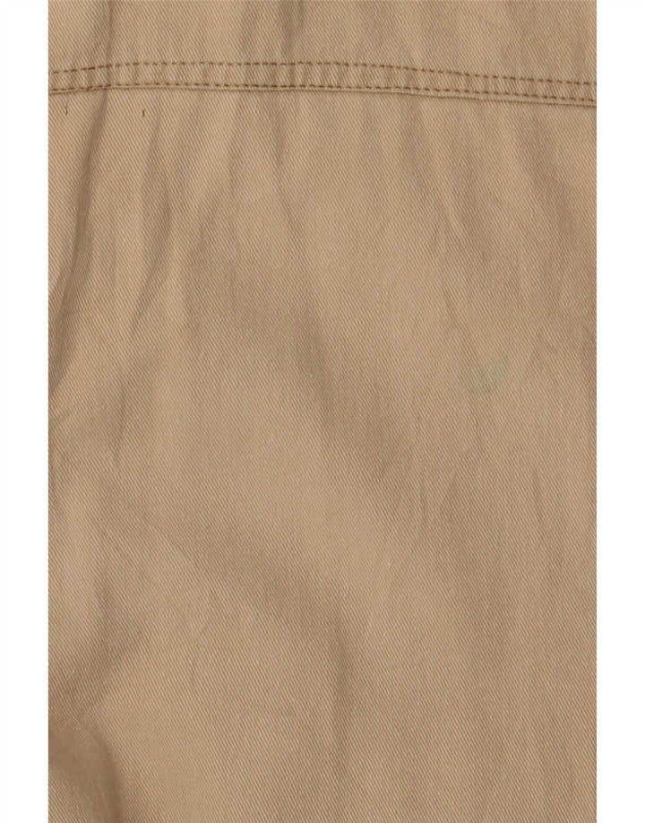 Camel Kortærmet Herreskjorte XL Beige