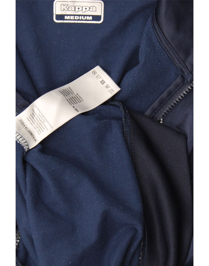Kappa Herre grafisk træningsdragt Topjakke Medium Navyblå Polyester