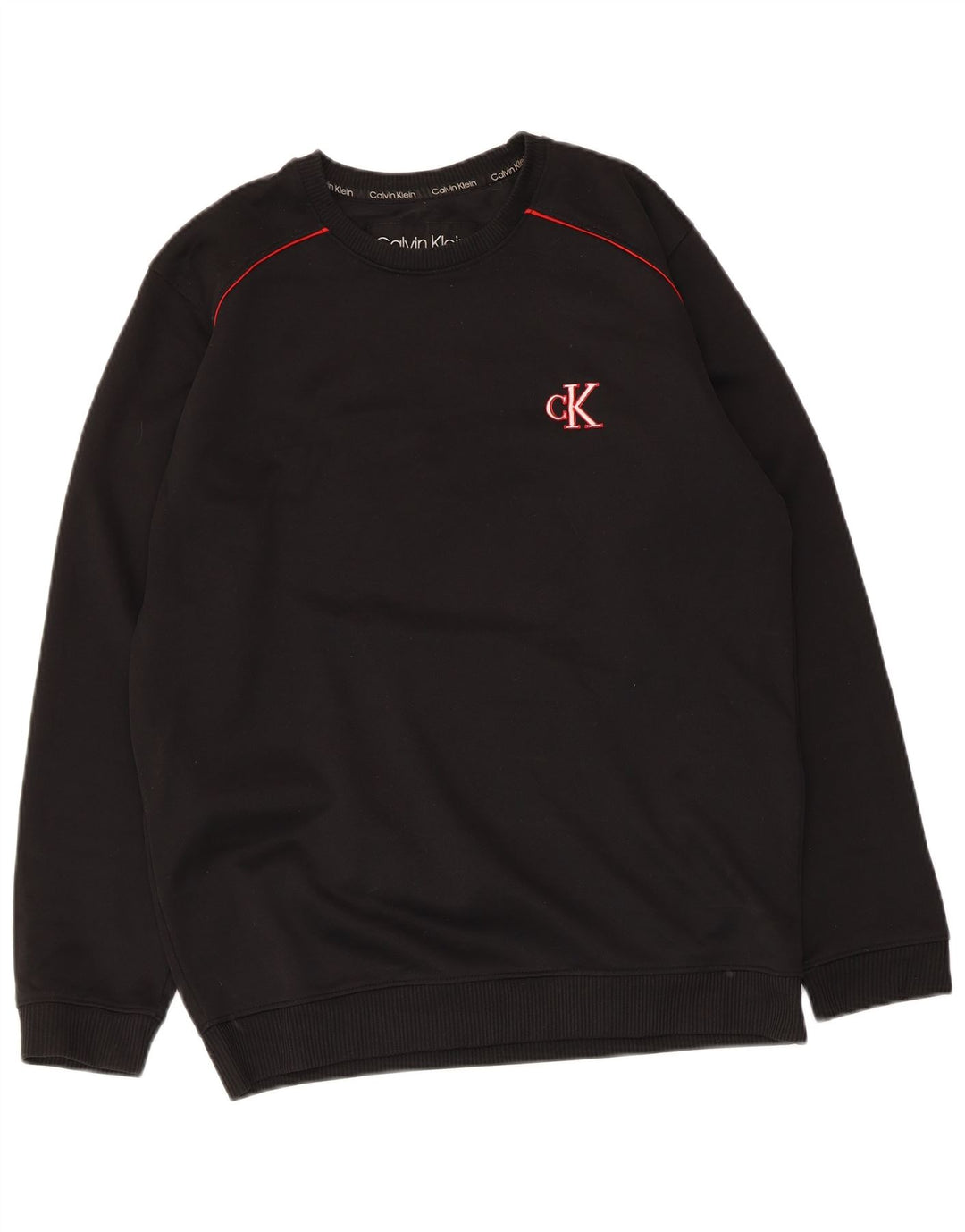 Calvin Klein Dame Sweatshirt Jumper XL Sort