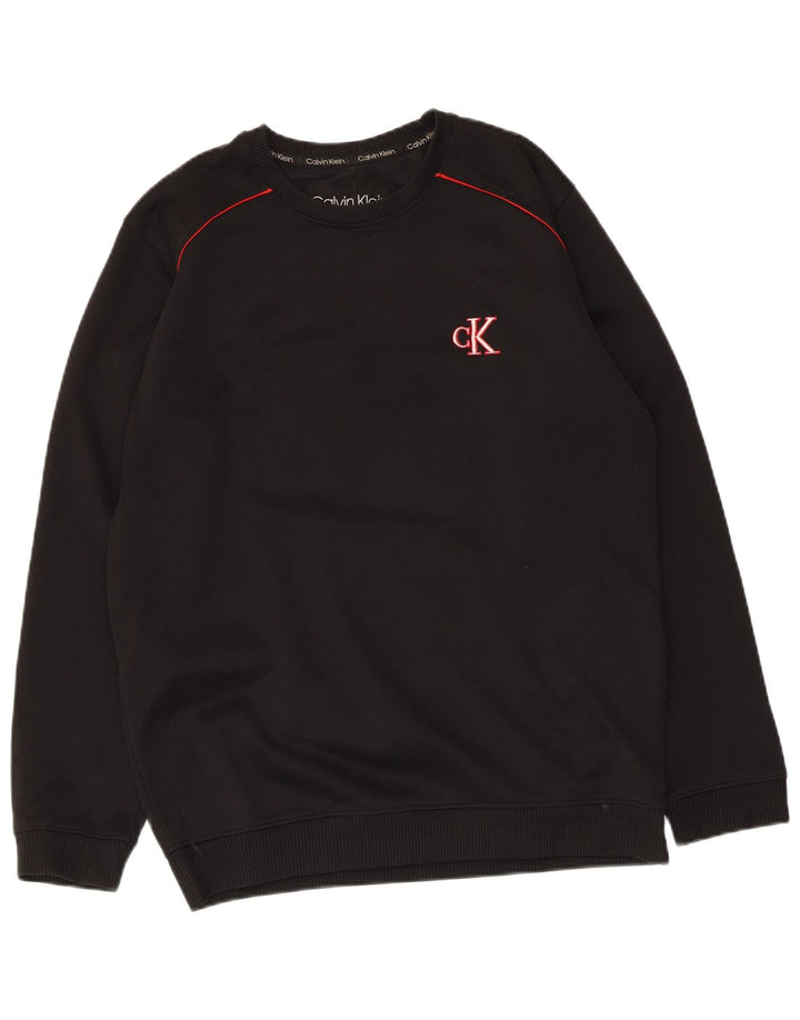 Calvin Klein Dame Sweatshirt Jumper XL Sort