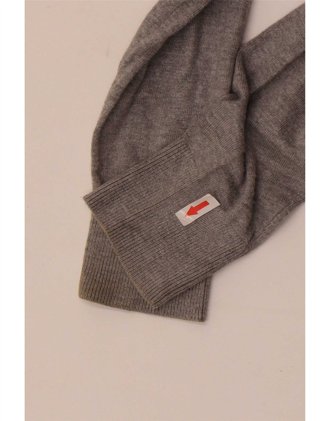 Zara Herre V-hals sweater Medium Grå Flecked