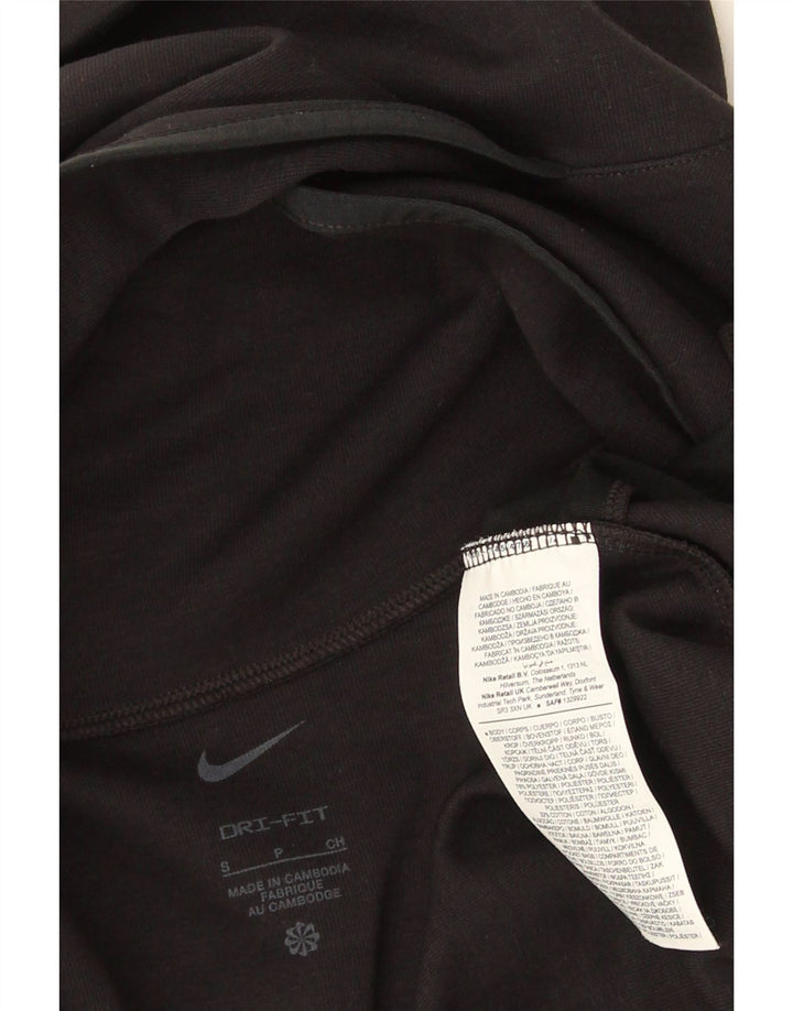 Nike Herre Dri Fit Top Langærmet Lille Sort Polyester