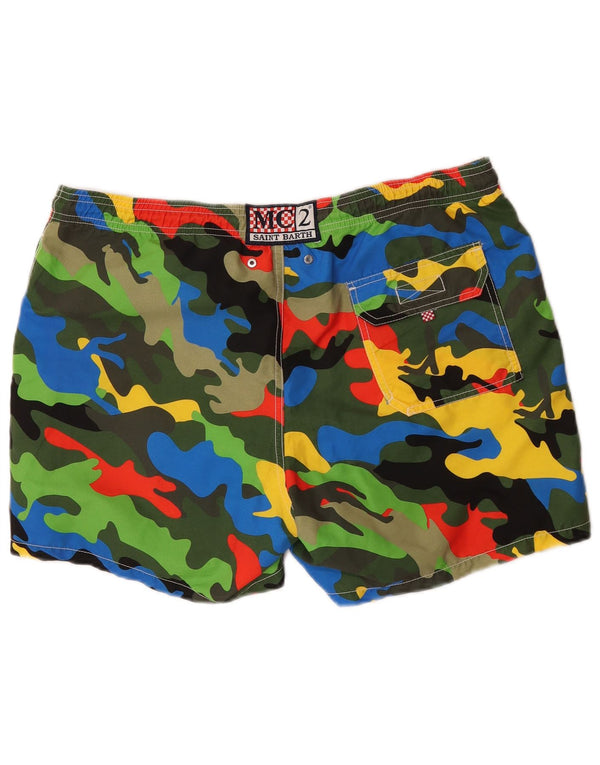 MC2 SAINT BARTH Badeshorts til mænd XL Flerfarvet Camouflage