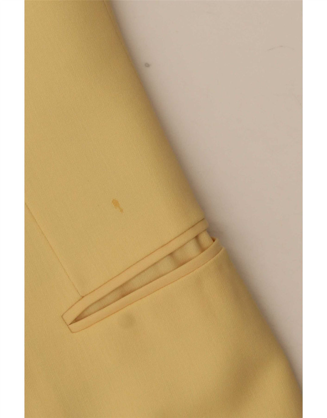 Massimo Rebecchi Dame 1 Knap Blazer Jakke IT 42 Medium Gul Uld