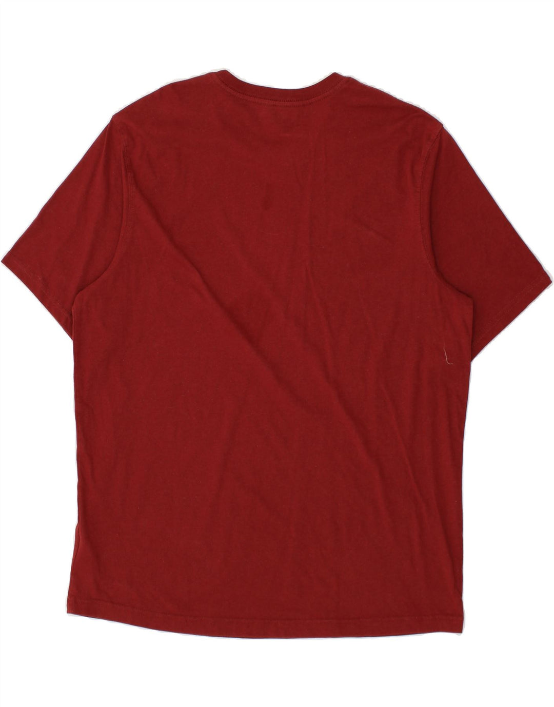 EDDIE BAUER Mens T-Shirt Top XL Red Cotton Vintage Eddie Bauer and Second-Hand Eddie Bauer from Messina Hembry 