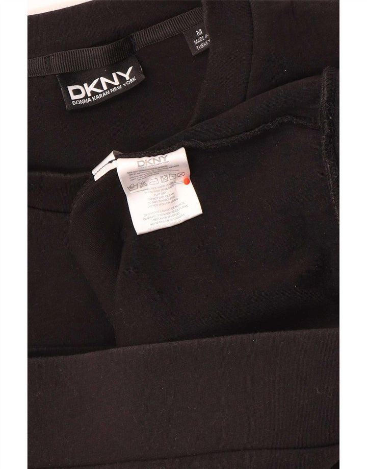 Dkny Herre Sweatshirt Jumper Medium Sort