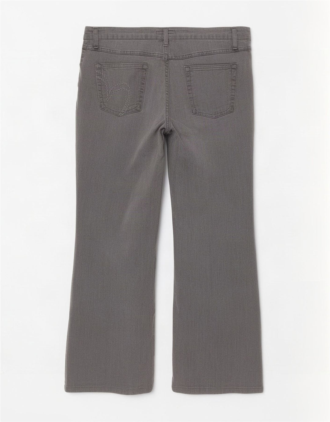 Marks & Spencer Dame Per Una Bootcut Jeans UK 14 Medium W34 L28 Grå