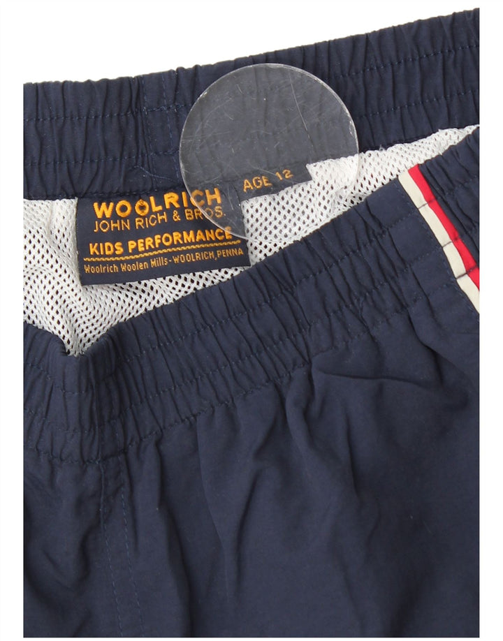Woolrich Boys Badeshorts 11-12 år Navy Blue Nylon