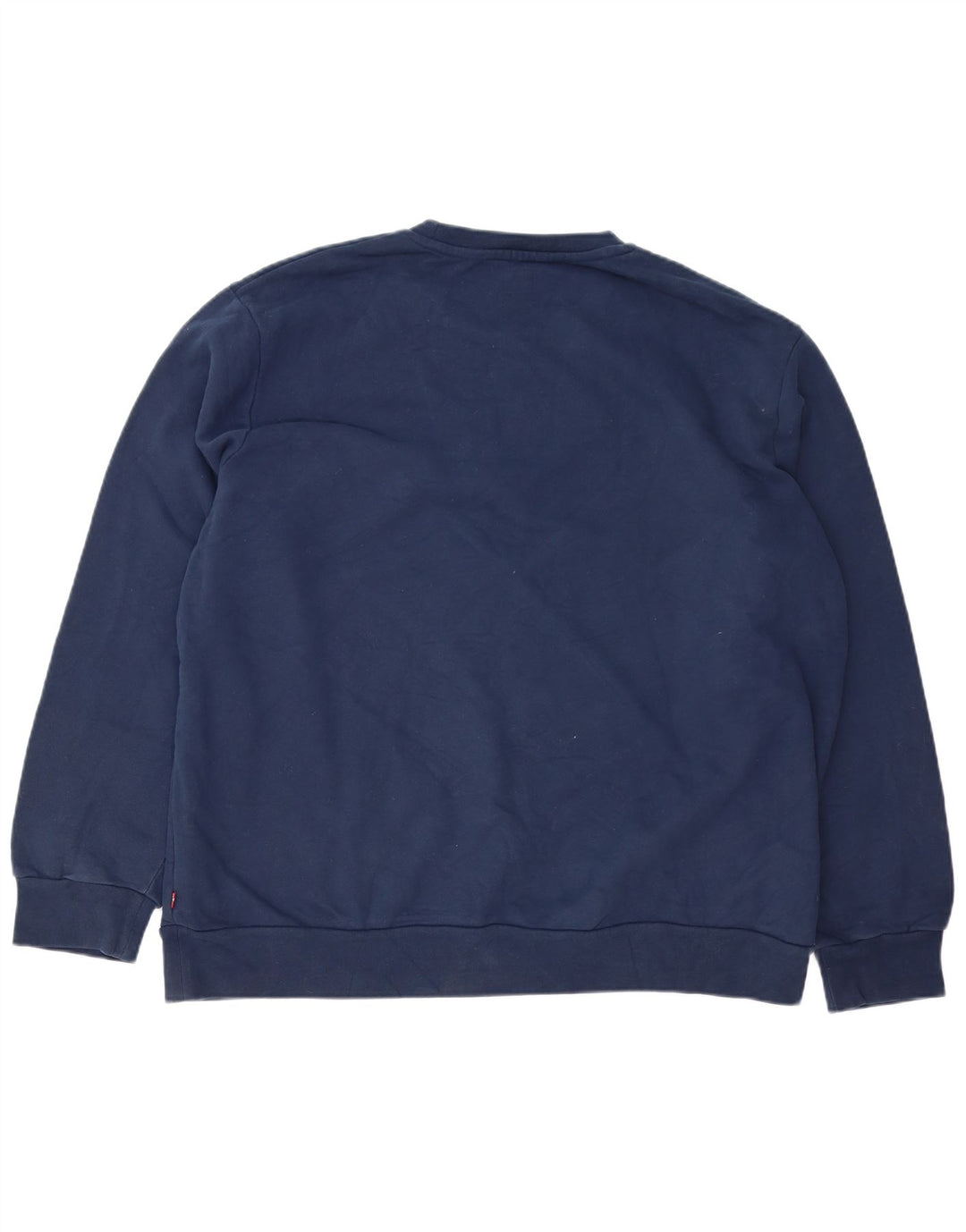 LEVI'S Herre Standard Fit Sweatshirt Jumper XL Marineblå Bomuld