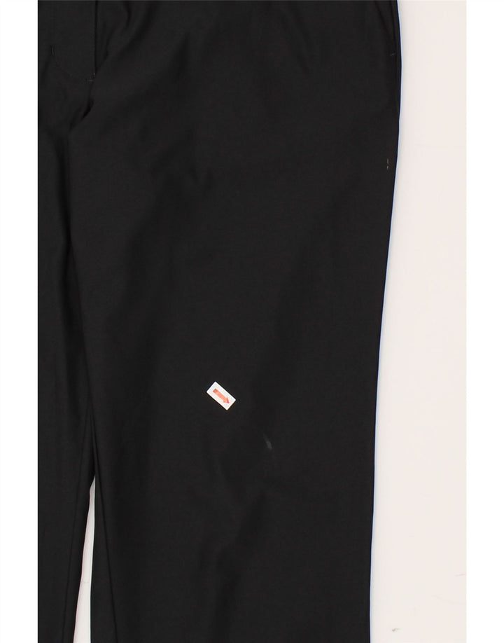 NIKE Womens Slim Chino Trousers UK 10 Small W32 L30  Black Polyester Vintage Nike and Second-Hand Nike from Messina Hembry 