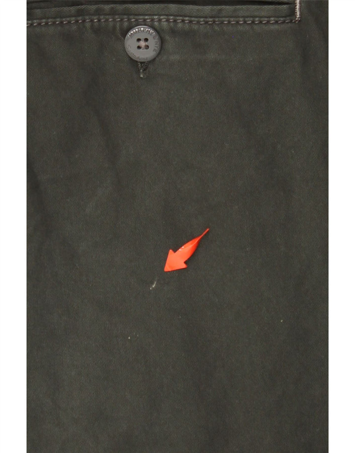 MURPHY & NYE Straight Chino-bukser til mænd W38 L30 Grøn bomuld