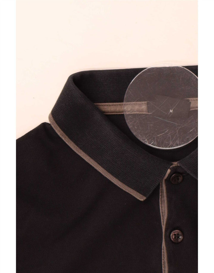 Hugo Boss Poloshirt til mænd Medium Sort Bomuld