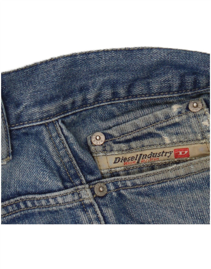 Diesel Herre Bootcut Jeans W36 L30 Blå Bomuld