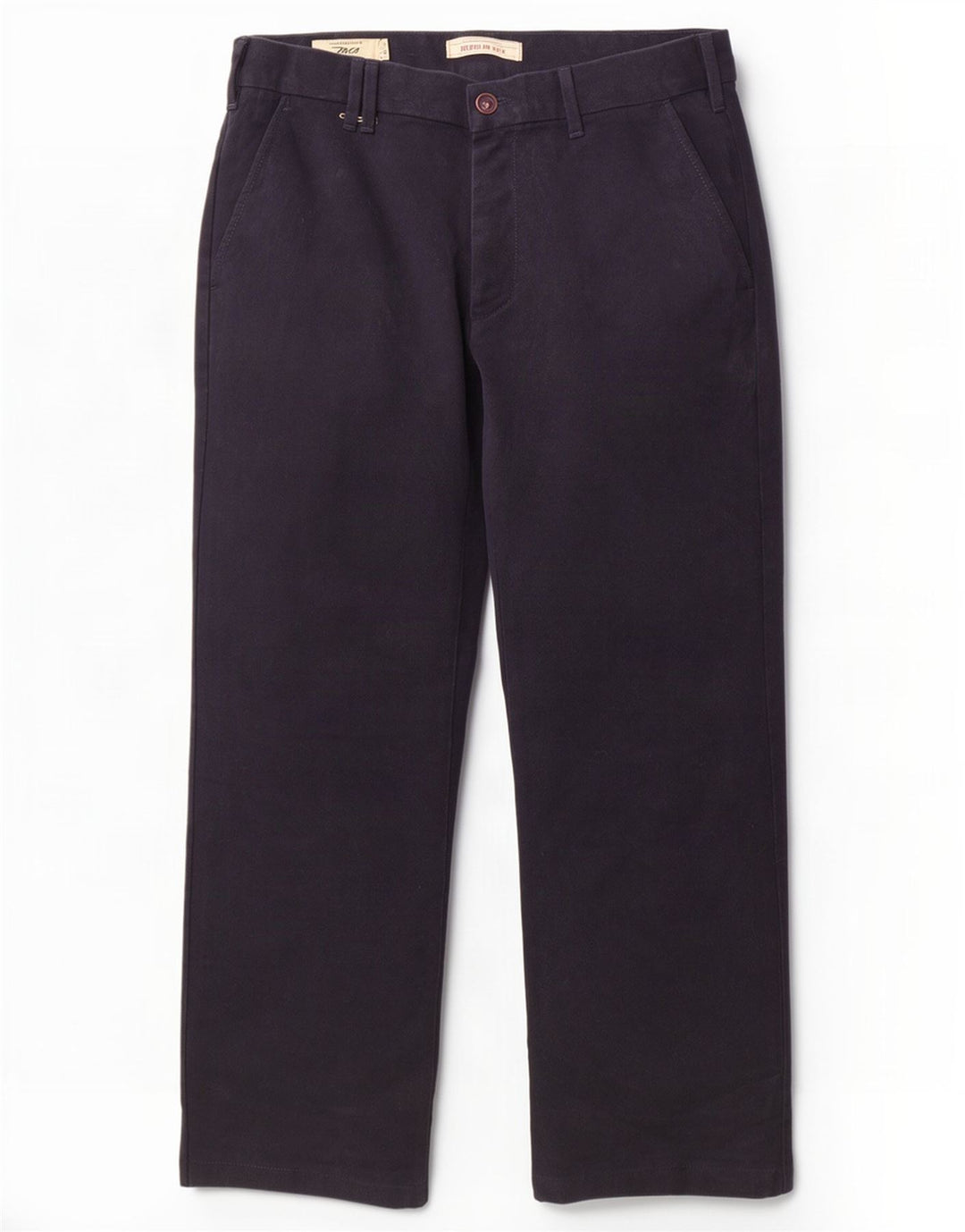 Marlboro Classics Straight Chino-bukser til mænd W34 L28 Marineblå