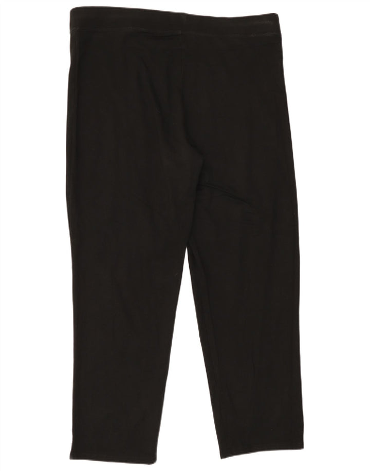 Marks & Spencer Dame Leggings UK 20 2XL Sort Bomuld