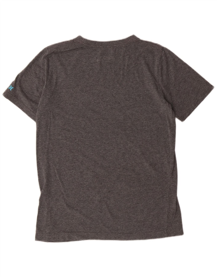 HURLEY Boys Graphic T-Shirt Top 13-14 Years XL Grey